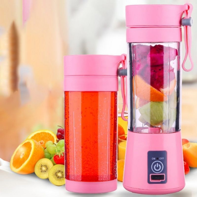 Mini Liquidificador Portátil com 6 Lâminas